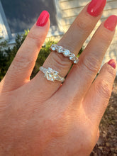 Load image into Gallery viewer, Reserved Listing Platinum Art Deco 1.05cts Center Old European Cut Diamond Accented Engagement Ring