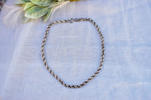 Load image into Gallery viewer, Heavy Antique 800 German Silver Vintage Woven Rolo Chain