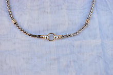 Load image into Gallery viewer, Antique Sterling Silver & Gold Overlay Woven Braided Chain