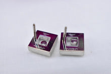 Load image into Gallery viewer, Authentic 18K White Gold Chopard Animated Moveable Happy Diamond Icons Earrings