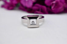 Load image into Gallery viewer, Authentic 18K White Gold Chopard Animated Moveable Happy Diamond Icons Ring