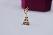 Load image into Gallery viewer, Vintage 14K Yellow Gold Eiffel Tower Charm