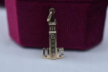 Load image into Gallery viewer, Vintage 14K Yellow Gold UC Berkeley Clock Charm