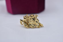 Load image into Gallery viewer, Vintage 14k Gold Movable Animated 3D Cuckoo Clock Charm