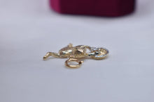Load image into Gallery viewer, Vintage 14K Yellow Gold Playful Cat Charm