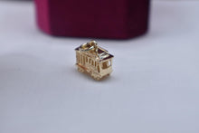 Load image into Gallery viewer, Vintage 14K Yellow Gold Cable Car Charm