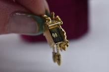 Load image into Gallery viewer, Vintage 14k Gold Movable Animated 3D Cuckoo Clock Charm