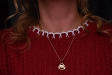 Load image into Gallery viewer, Vintage 14K Yellow Gold Crab Necklace