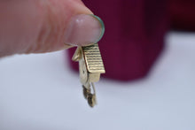 Load image into Gallery viewer, Vintage 14k Gold Animated 3D Cuckoo Clock Charm