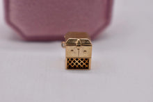 Load image into Gallery viewer, 14K Yellow Gold Animated Large Record Player Vintage Charm or Pendant