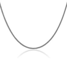 Load image into Gallery viewer, Reserved Listing Brand new 14k white gold 2mm Spiga Chain
