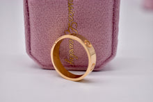 Load image into Gallery viewer, Reserved Listing First Payment 18K Yellow Gold Cartier Mens Love Ring
