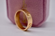 Load image into Gallery viewer, Reserved Listing First Payment 18K Yellow Gold Cartier Mens Love Ring
