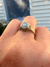 Load image into Gallery viewer, Reserved listing, first payment for two Vintage Art Deco Old European Cut Diamond Rings
