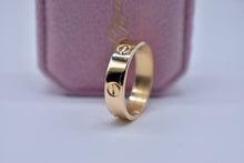 Load image into Gallery viewer, Reserved Listing First Payment 18K Yellow Gold Cartier Mens Love Ring
