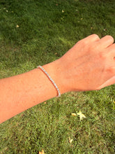 Load image into Gallery viewer, Reserved Listing 14K Gold 2.50cts Natural Baguette Diamond Tennis Bracelet
