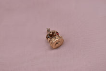 Load image into Gallery viewer, Reserved Listing 14K Vintage Enamel Animated Carousel Charm
