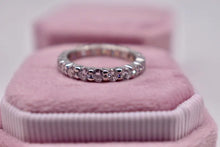 Load image into Gallery viewer, 14K White Gold Vintage 2.00cts Natural Diamond Eternity Band
