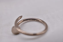 Load image into Gallery viewer, RESERVED LISTING Authentic Cartier 18K White Gold Juste un Clou Ring
