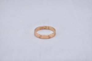 Cartier 18k Yellow Gold Love Classic Ring