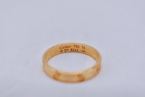 Cartier 18k Yellow Gold Love Classic Ring