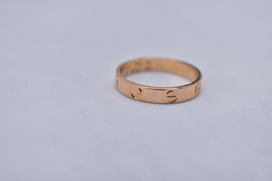 Cartier 18k Yellow Gold Love Classic Ring