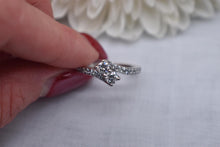 Load image into Gallery viewer, Ever Us 14K White Gold Two Stone Diamond Ring
