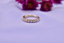 Load image into Gallery viewer, Vintage 14K Yellow Gold 1.00cts Diamond Anniversary Band
