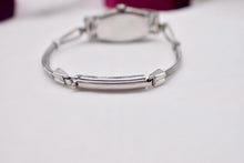 Load image into Gallery viewer, Antique Art Deco Platinum Diamond 17 Jewels Raelon Wrist Watch
