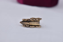 Load image into Gallery viewer, Vintage 10K Yellow Gold Animated Train Charm
