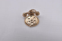 Load image into Gallery viewer, 14K Yellow Gold Rotary Animated I Love U Phone Vintage Charm or Pendant
