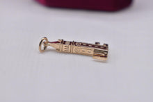 Load image into Gallery viewer, Vintage 14K Yellow Gold UC Berkeley Clock Charm
