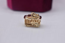 Load image into Gallery viewer, Vintage 14K Yellow Gold Cable Car Charm
