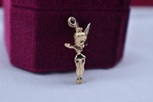 Load image into Gallery viewer, Vintage Disney 14K Yellow Gold Tinker Bell Charm
