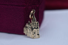 Load image into Gallery viewer, Vintage 14K Yellow Gold Gothic Cathedral Charm
