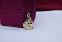 Load image into Gallery viewer, Vintage 14K Yellow Gold Gothic Cathedral Charm
