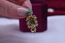 Load image into Gallery viewer, Vintage 14k Gold Movable Animated 3D Cuckoo Clock Charm
