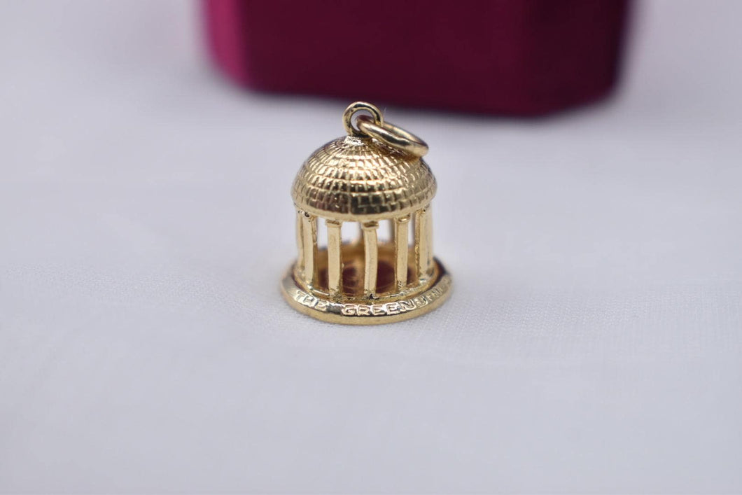 Vintage 14K Yellow Gold The Greenbrier Springhouse Charm