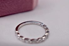 Load image into Gallery viewer, Neil Lane 14K White Gold Diamond Marquise Diamond Wedding Band
