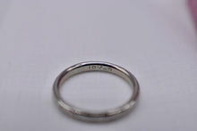 Load image into Gallery viewer, Beautiful 18K White Gold Vintage Hand Engraved Art Deco Wedding Band
