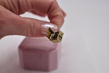 Load image into Gallery viewer, 14K Yellow Gold Animated Record Player Vintage Charm or Pendant
