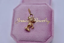 Load image into Gallery viewer, Vintage Disneyland Walt Disney Productions 14K Yellow Gold Mickey Mouse 3D Charm
