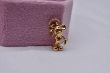 Load image into Gallery viewer, Vintage Disneyland Walt Disney Productions 14K Yellow Gold Mickey Mouse 3D Charm
