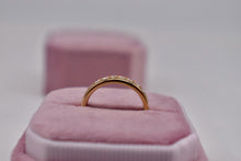 Load image into Gallery viewer, Vintage 14K Yellow Gold Channel Set 0.50cts Diamond Wedding Band
