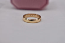 Load image into Gallery viewer, Vintage 14K Yellow Gold Channel Set 0.50cts Diamond Wedding Band
