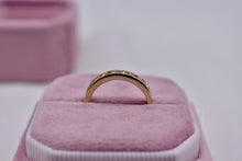 Load image into Gallery viewer, Vintage 14K Yellow Gold Channel Set 0.40cts Diamond Wedding Band
