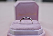 Load image into Gallery viewer, Vintage Art Deco 14K White Gold Single Cut Natural Diamond Channel Set Band
