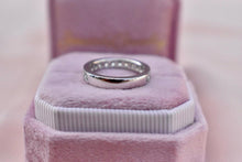 Load image into Gallery viewer, Vintage Platinum Natural Diamond 1.00cts Channel Set Anniversary Band
