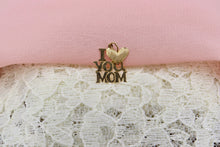 Load image into Gallery viewer, 14K Yellow Gold I Love You Mom Vintage Charm or Pendant
