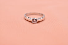 Load image into Gallery viewer, Vintage Na Hoku Brand Diamond Solitaire Engagement Ring
